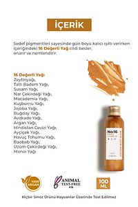 No:16 Mucizevi Işıltılı Saç Ve Vücut Bakım Yağı 100 Ml - Parıltılı Nemlendirici Bakım ürün fotoğrafı