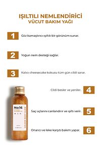 No:16 Mucizevi Işıltılı Saç Ve Vücut Bakım Yağı 100 Ml - Parıltılı Nemlendirici Bakım ürün fotoğrafı