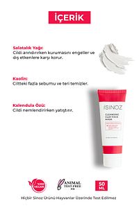 Akne Ve Siyah Nokta Karşıtı Arındırıcı Yüz Bakım Kil Maskesi 50 ml Tüm Ciltler Için ürün fotoğrafı
