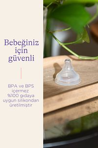 NaturalWave® 2'li Biberon Emziği Hızlı Akışlı (6 Ay+) ürün fotoğrafı