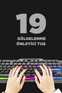 Kb-r57 X-jammer Gökkuşağı Aydınlatmalı Usb Tam Türkçe Gaming Oyuncu Klavyesi ürün fotoğrafı