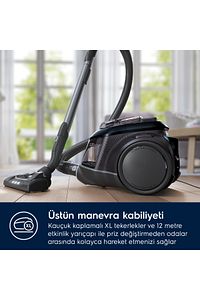 Pure C9 PC91-8STM 72 Db Toz Torbasız LED Başlıklı Elektrikli Süpürge- 10 YIL Motor Garantili ürün fotoğrafı