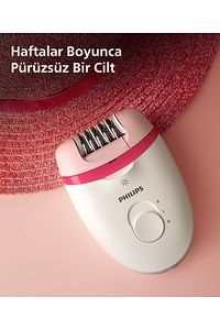 BRE255/05 Kablolu Epilatör,Bacak İçin Kullanım,Işık Özellikli,3 Ek Parçalı,2 Hız Ayarı ürün fotoğrafı