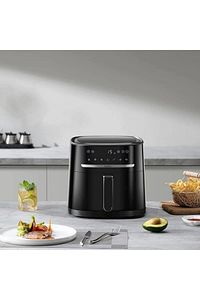 Air Fryer 6 Litre Dokunmatik Ekranlı Yağsız Fritöz Siyah ürün fotoğrafı