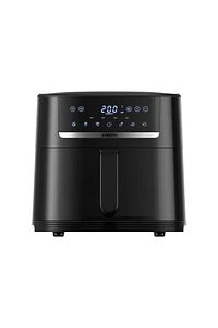 Air Fryer 6 Litre Dokunmatik Ekranlı Yağsız Fritöz Siyah ürün fotoğrafı