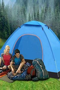 Kamp Çadırı 3 Kişilik Dayanıklı Kolay Kurulum Renkli 200x150x110 ürün fotoğrafı