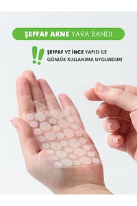 Şeffaf Akne,sivilce Bandı 36 Adet ürün fotoğrafı