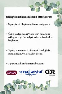Kristal Masa İsimliği Kalemli Ofis Büro Makam Hediyesi M186 ürün fotoğrafı
