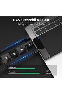 Usb 3.0 Micro-b 2.5 Inch Ssd Hard Disk Kutusu ürün fotoğrafı
