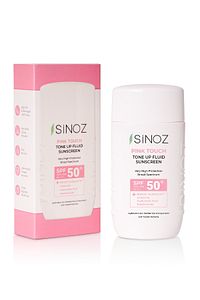 SPF50+ Pink Touch Aydınlatıcı Sıvı Yüz Güneş Kremi Yeni Nesil Filtreler Hibrit Formül 50ml - PA++++ ürün fotoğrafı