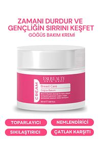 Göğüs Dikleştirici & Dolgunlaştırıcı Sıkılaştırıcı Göğüs Bakım Kremi 50ml ürün fotoğrafı