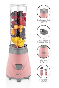 Shb-3150 Pembe 350 W Smoothie Blender ürün fotoğrafı