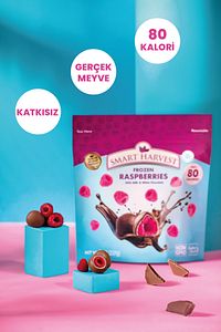 Dondurulmuş Sütlü Ve Beyaz Çikolata Kaplanmış Ahududu 227gr ürün fotoğrafı