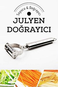 Paslanmaz Çelik Jülyen Soyacak ürün fotoğrafı