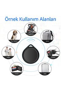 AirTag iOS iPhone iPad Mac Uyumlu Akıllı Gps Takip Cihazı İzleme Eşya Bulucu ürün fotoğrafı