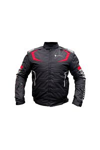 Motorcu Montu Omuz Dirsek Ve Sırt Korumalı Rüzgar Geçirmez Suya Dayanıklı Cordura 600d Kumaş ürün fotoğrafı