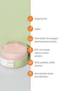 Zero Balance Cleansing Balm 100ml - Vegan Yağ Bazlı Yüz Temizleyici & Makyaj Temizleyici ürün fotoğrafı