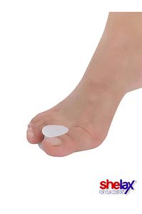 Ayak Parmak Arası Silikon Makara - Başparmak Ayırıcı - Şekil Düzeltici Makara Halluks Valgus ürün fotoğrafı