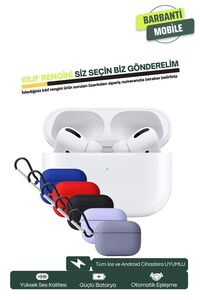 Pro Ios Android Uyumlu Kablosuz Bluetooth Kulaklık Karışık Renk Kılıf Hediyeli ürün fotoğrafı