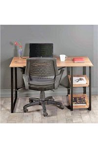 Group Metal Çalışma Ofis Bilgisayar Masası 50 X 112 Ceviz 111223 ürün fotoğrafı