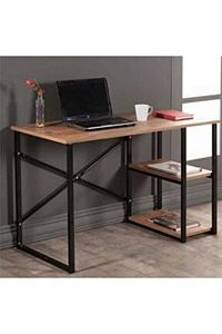 Group Metal Çalışma Ofis Bilgisayar Masası 50 X 112 Ceviz 111223 ürün fotoğrafı
