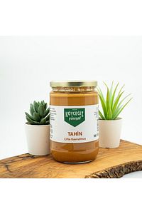 Çifte Kavrulmuş Tahin 600 G Cam Kavanoz ürün fotoğrafı