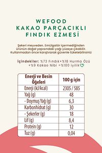 Kakao Parçacıklı Hurmalı Fındık Ezmesi 200 gr ürün fotoğrafı