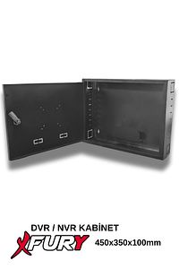 Dvr/nvr Cctv Rack Kabinet Ve Monitör Koruma Kutusu 1u 19 '' W 45 H 35 D 10 ürün fotoğrafı
