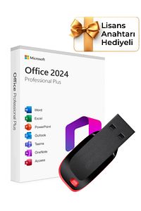 Office 2024 Pro Plus Kurulum Dosyalı Usb Bellek 16gb (LİSANS ANAHTARI HEDİYELİ) ürün fotoğrafı