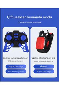 Uzaktan Kumandalı Drift Dublör Araba 360 Derece Dönebilen Ve Her Yöne Giden ürün fotoğrafı