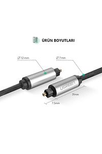 5.1 Dijital Toslink Optik Ses Kablosu 1 Metre ürün fotoğrafı
