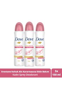 Kadın Sprey Deodorant Eventone 1/4 Nemlendirici Krem Etkili Kalendula Özü 150 ml X3 Adet ürün fotoğrafı