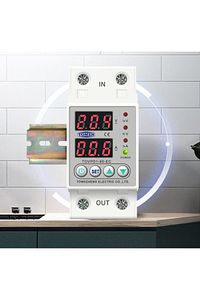 Voltaj Ve Akım Koruma Rölesi Yüksek Alçak Gerilim Akım Koruyucu 63a Elektrik Bekçisi ürün fotoğrafı