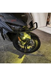 Honda PCX 125 Uyumlu Motosiklet Sis Farı - Mercekli 2 Renkli Beyaz ve Sarı Led Far ürün fotoğrafı