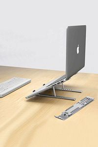 Aleminyum Gri Renk Ayarlı Laptop Macbook Notebook Güncel ürün fotoğrafı