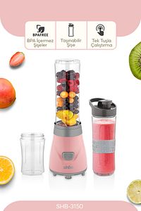 Shb-3150 Pembe 350 W Smoothie Blender ürün fotoğrafı