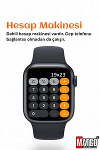 Akıllı Saat Yeni Nesil T700s Watch 7 Series Ios Androıd Uyumlu Bluetooh Arama Bildirim Alma ürün fotoğrafı