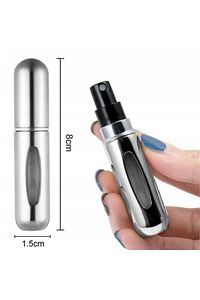 Parfüm Şişesi Çanta Içi Mini Doldurulabilir Seyahat Cep Yedek Parfüm Şişesi 5 ml ürün fotoğrafı