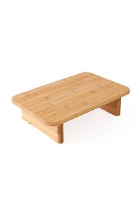Bambu Ayaklı Kesme Tahtası Bambu Sunum Tahtası - 35x22 Cm ürün fotoğrafı