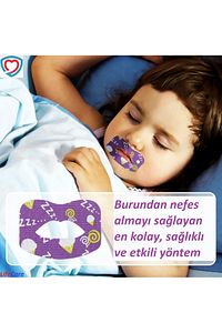 Ağız Kapama Bandı Çocuk Boy 10'lu Kutu 3-8 Yaş Arası ürün fotoğrafı