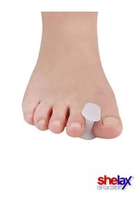Ayak Parmak Arası Silikon Makara - Başparmak Ayırıcı - Şekil Düzeltici Makara Halluks Valgus ürün fotoğrafı