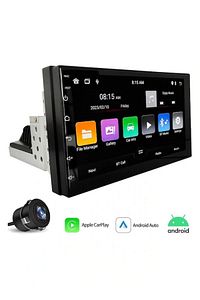 Et-446 Android 12 Multimedia 7 Inch Tek Din Double Teyp Netflix Carplay Clasking ürün fotoğrafı
