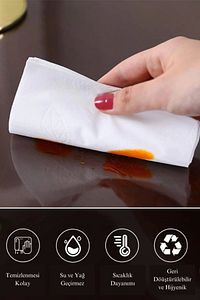 1.4 Mm Net Kalınlık Şeffaf Kalın PVC Masa Koruyucu Mika Masa Örtüsü ürün fotoğrafı