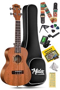 SP-21MC Set Maun Soprano Ukulele (Softcase Tuner Capo Metod Nota Sticker Askı Pena) ürün fotoğrafı