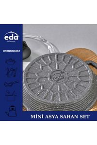 Mini Asya Sahan Takımı 16/18/20 Cam Kapaklı ürün fotoğrafı