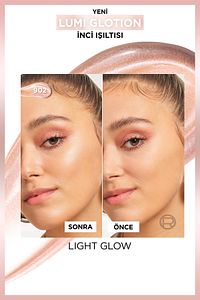 Glotion All-in-one Doğal Işıltı 902 - Light Glow 40 ml Highlighter, Likit Aydınlatıcı ürün fotoğrafı