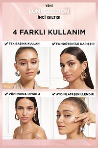 Glotion All-in-one Doğal Işıltı 902 - Light Glow 40 ml Highlighter, Likit Aydınlatıcı ürün fotoğrafı