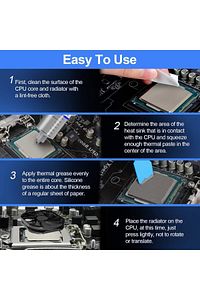 Büyük Boy 30 Gram Gümüş Alaşım Termal Macun Işlemci Chipset Ekran Kartlarında Kullanılabilir ürün fotoğrafı
