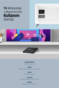 Ranger Plus Full Hd Uydu Cihazı 2 Adet Kumandalı 10 Yıl Garantili ürün fotoğrafı