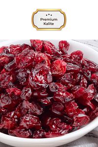 Premium Turna Yemişi 500gr - Cranberry - Çekirdeksiz Tane - Taptaze Yeni Mahsül ürün fotoğrafı